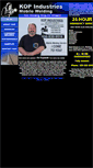 Mobile Screenshot of kopindustries.com